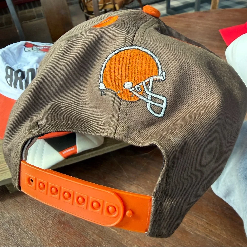 Cleveland Browns Vintage Hats! Go Browns!